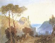 Joseph Mallord William Turner Ruin castle oil painting